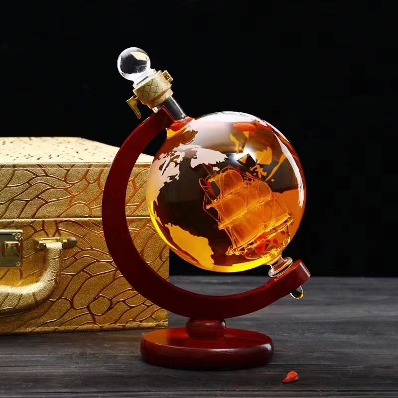 Wine Beer Whiskey - Decantador Global Criativo, Dispensador de Whisky,