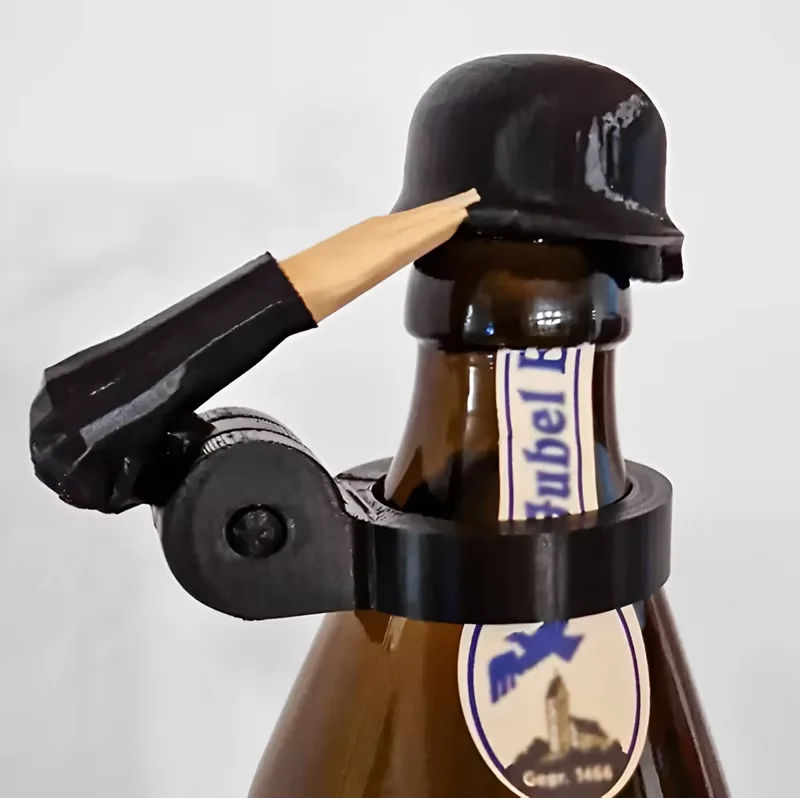 Wine Beer Hat - Capacete Engraçado para Garrafa de Cerveja,