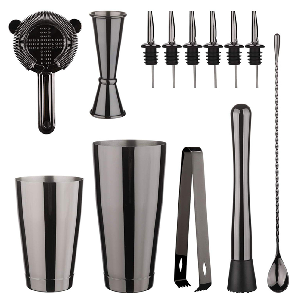 Muddler Cocktail Bar - Conjunto de bar cocktail shaker: 2