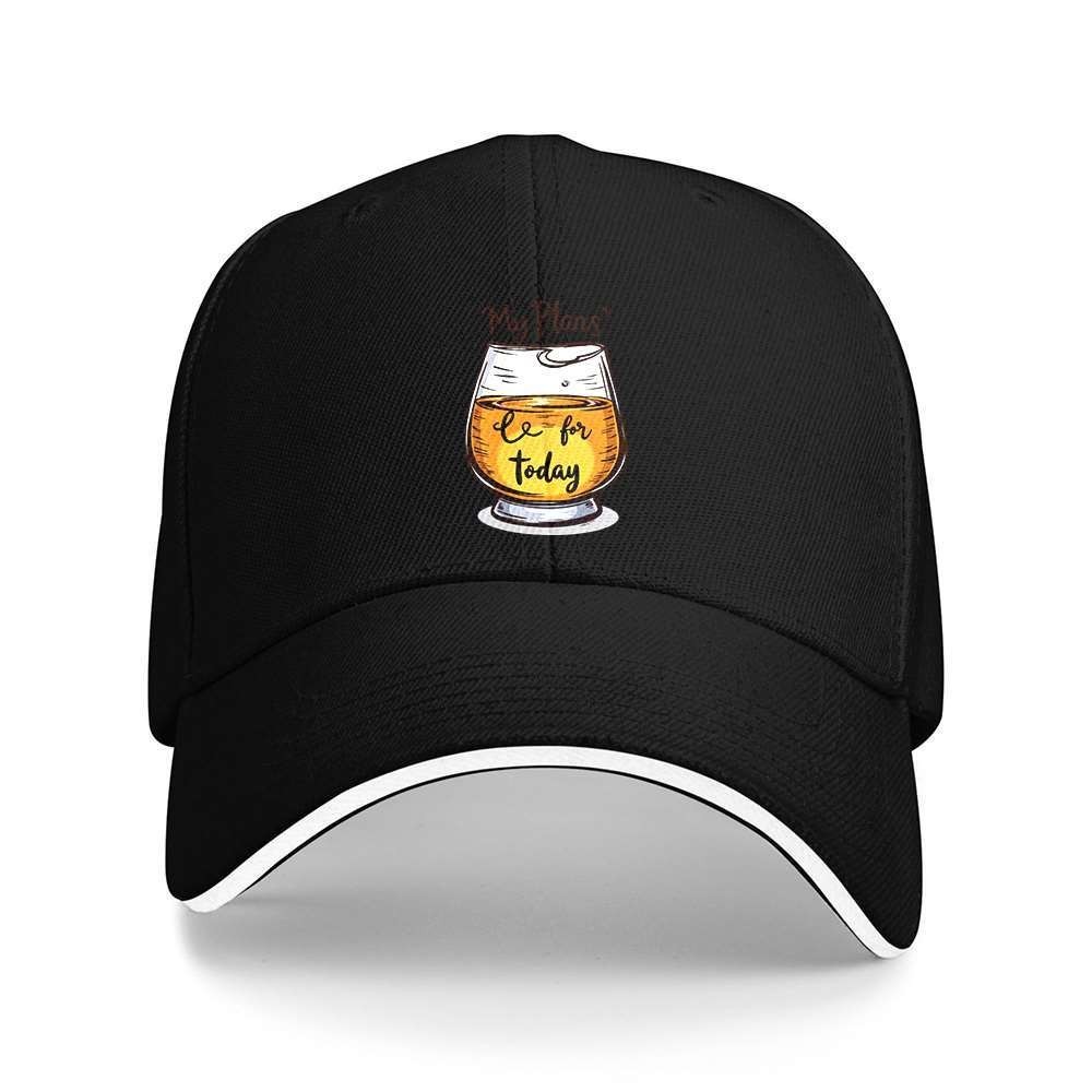Wine Beer Hat - Boné de beisebol My Plans Beer,