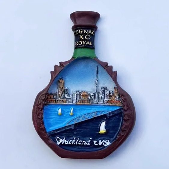 Wine Xo - Geladeira magnética criativa com garrafa de