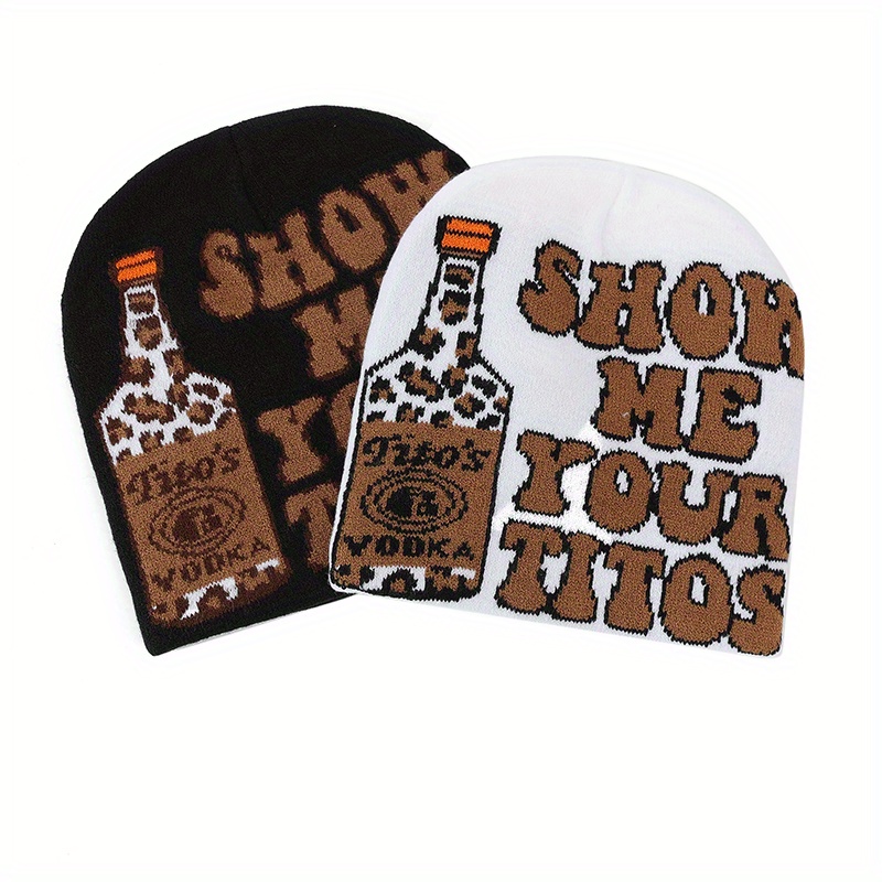 Wine Beer Hat - Gorros masculinos com estampa de leopardo,