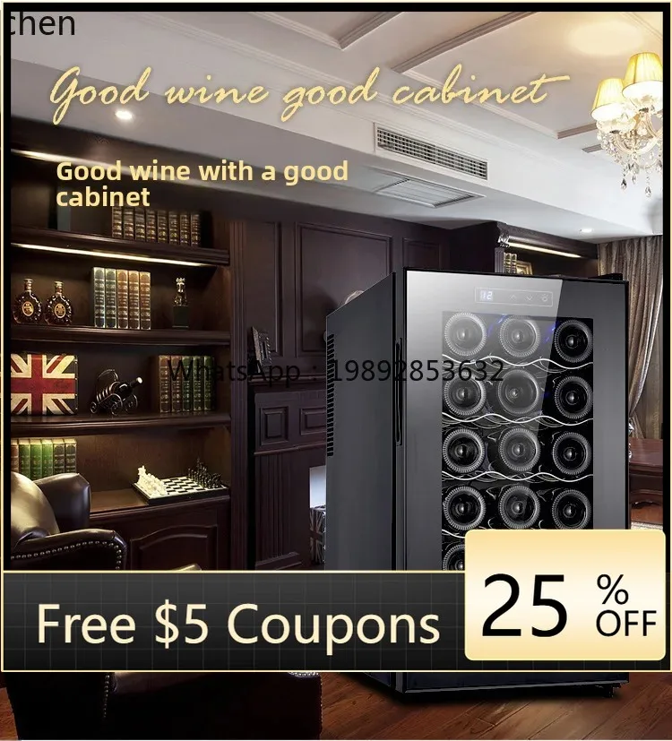 Wine & Beer Emporium - Refrigerador de Vinho com Temperatura Constante