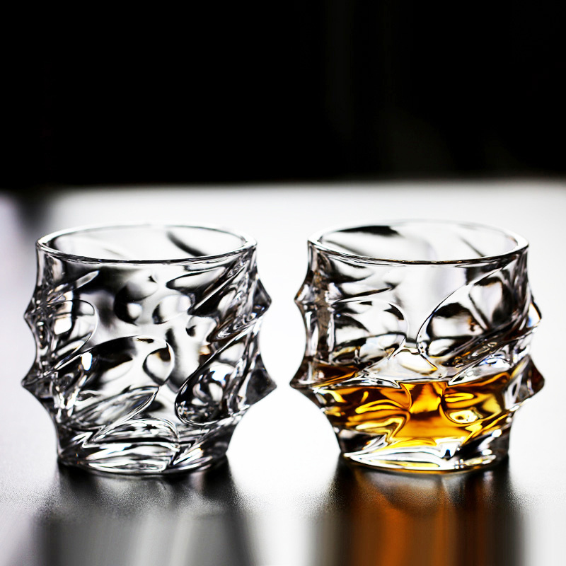 Wine Beer Whiskey - Copos de Brandy Cocktail Transparente, Vidro