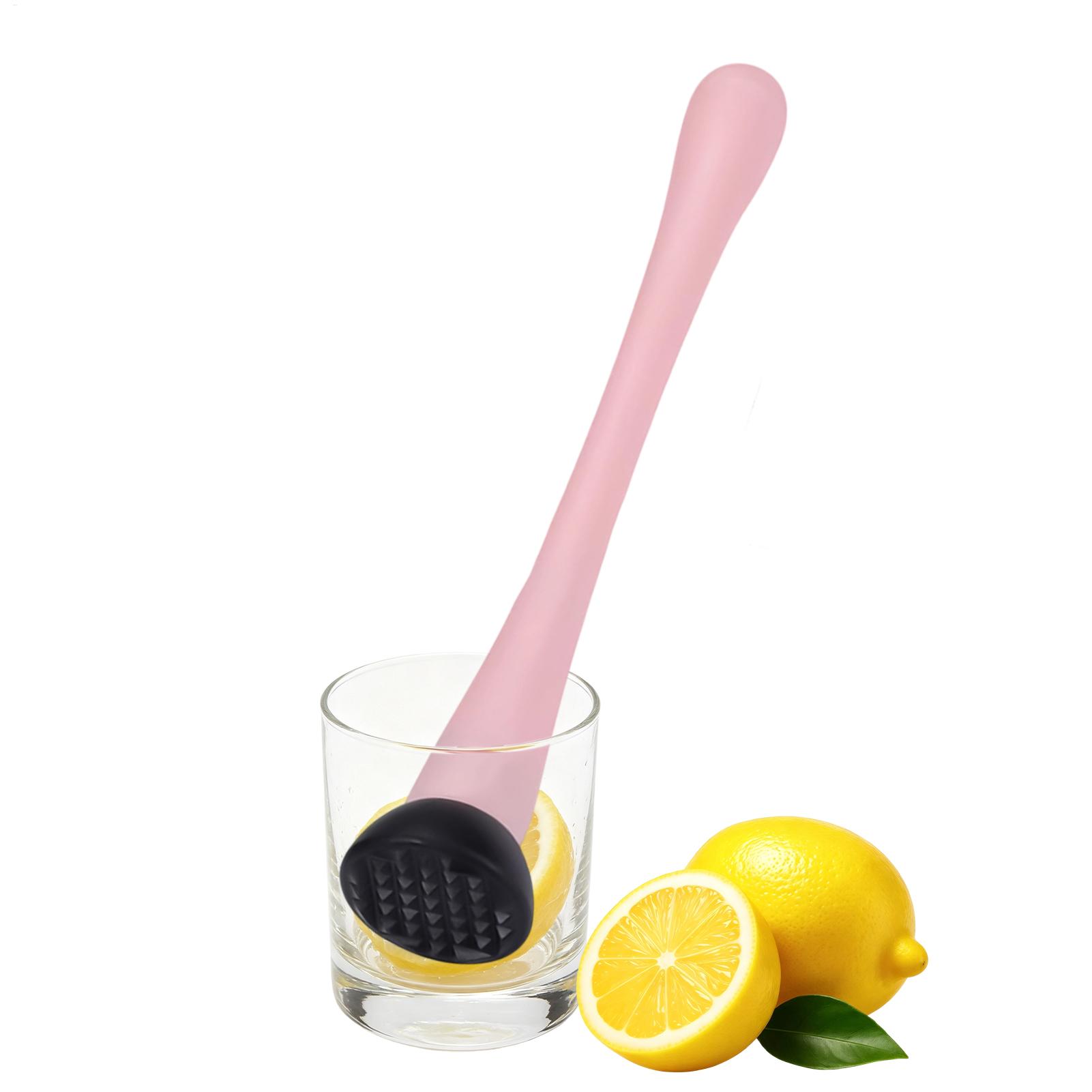 Muddler Cocktail Bar - Misturador de Coquetéis com Cabo Longo,