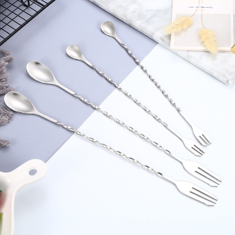 Muddler Cocktail Bar - Nova Colher de Mistura para Coquetéis