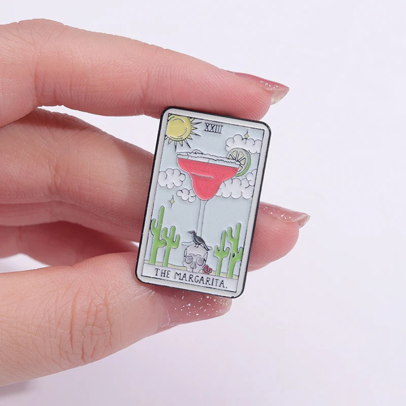 Pinos esmaltados de tarô perso - Wine Beer Hat avaliação e preço