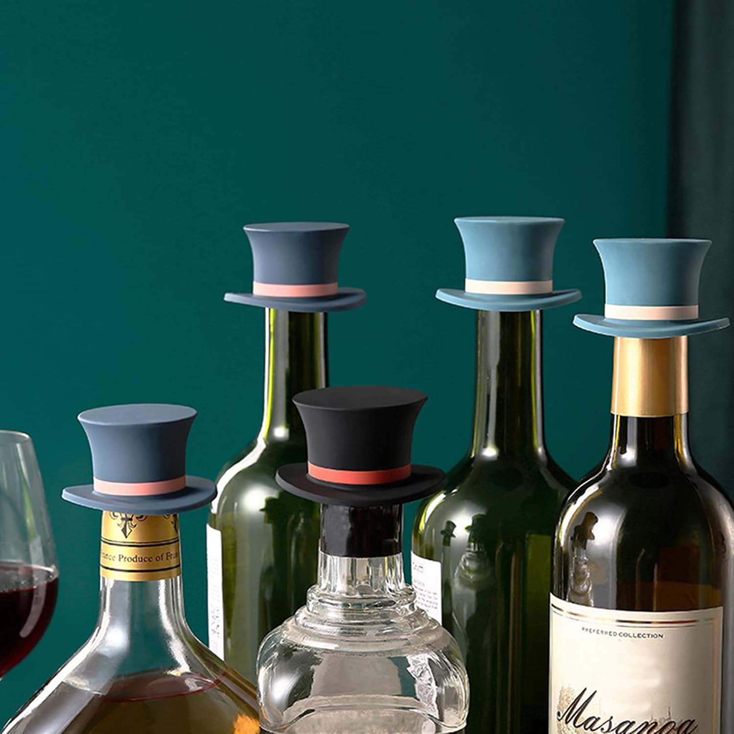 Tampa Mágica de Silicone para  - Wine Beer Hat avaliação e preço