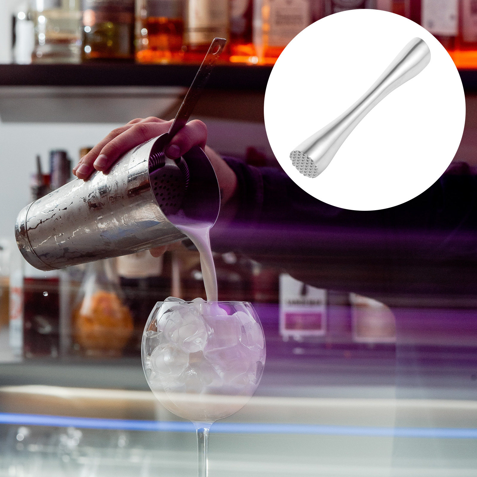 Misturador de Gelo Profissiona - Muddler Cocktail Bar avaliação e preço