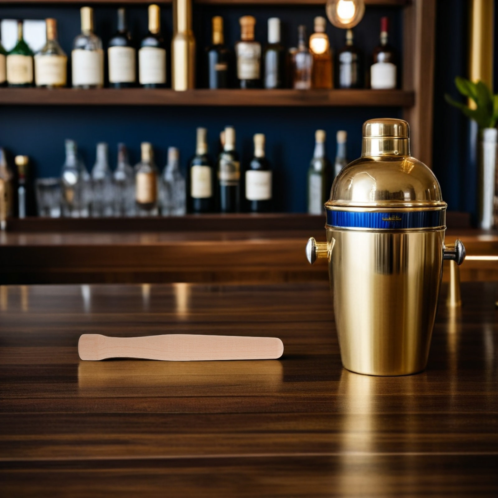 Batedor de Madeira para Coquet - Muddler Cocktail Bar avaliação e preço