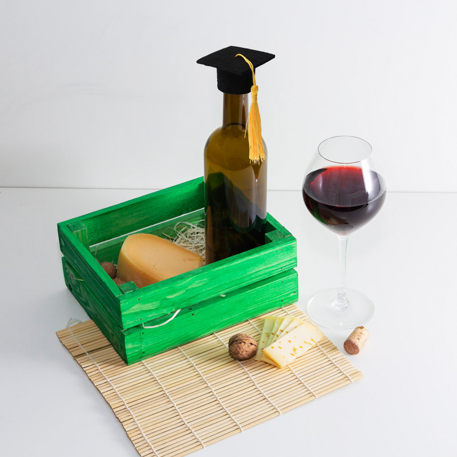 6 Peças de Tampas Decorativas  - Wine Beer Hat avaliação e preço
