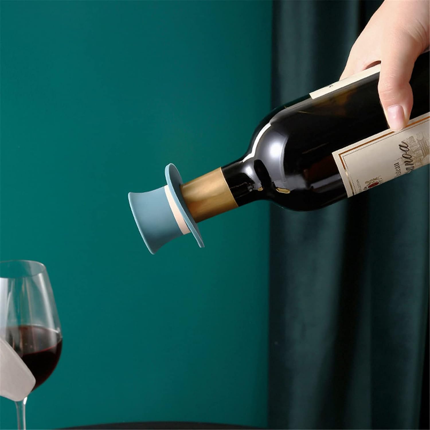 Tampa de Garrafa de Silicone M - Wine Beer Hat avaliação e preço