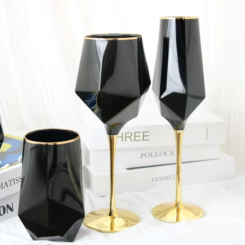 Taça de vidro de vinho com bor - Wine Beer Whiskey avaliação e preço