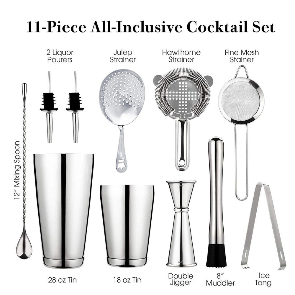Conjunto de bar cocktail shake - Muddler Cocktail Bar avaliação e preço